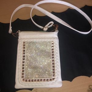 White crossbody bag